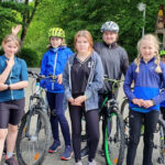 Lütjensee 2022 Gruppenfoto TriTeam Kids/Schülerinnen